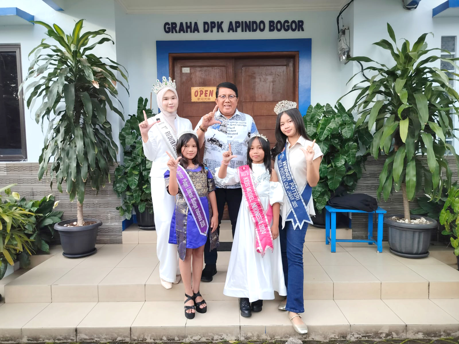 Audiensi Pengurus dan Model Yayasan Romasenta Gallery ke Graha DPK APINDO Kabupaten Bogor.